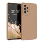 Laptop, Telefoane si Tablete - Telefoane mobile si accesorii - Accesorii Telefoane - Huse telefoane - Husa Kwmobile pentru Samsung Galaxy A53 5G, incarcare wireless, silicon, maro - Infinity.ro