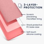 Laptop, Telefoane si Tablete - Telefoane mobile si accesorii - Accesorii Telefoane - Huse telefoane - Husa Kwmobile pentru Samsung Galaxy A53 5G, incarcare wireless, silicon, coral - Infinity.ro
