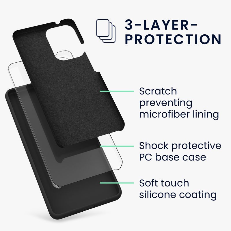 Laptop, Telefoane si Tablete - Telefoane mobile si accesorii - Accesorii Telefoane - Huse telefoane - Husa Kwmobile pentru Samsung Galaxy A53 5G, incarcare wireless, silicon, negru - Infinity.ro