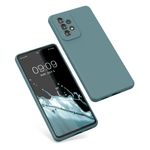 Laptop, Telefoane si Tablete - Telefoane mobile si accesorii - Accesorii Telefoane - Huse telefoane - Husa Kwmobile pentru Samsung Galaxy A53 5G, incarcare wireless, silicon, noapte - Infinity.ro