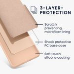 Laptop, Telefoane si Tablete - Telefoane mobile si accesorii - Accesorii Telefoane - Huse telefoane - Husa Kwmobile pentru Samsung Galaxy A53 5G, incarcare wireless, silicon, portocaliu piersica - Infinity.ro