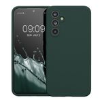 Laptop, Telefoane si Tablete - Telefoane mobile si accesorii - Accesorii Telefoane - Huse telefoane - Husa Kwmobile pentru Samsung Galaxy A54 5G, anti-alunecare, anti-amprenta, silicon, verde - Infinity.ro