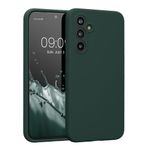 Laptop, Telefoane si Tablete - Telefoane mobile si accesorii - Accesorii Telefoane - Huse telefoane - Husa Kwmobile pentru Samsung Galaxy A54 5G, anti-alunecare, anti-amprenta, silicon, verde - Infinity.ro