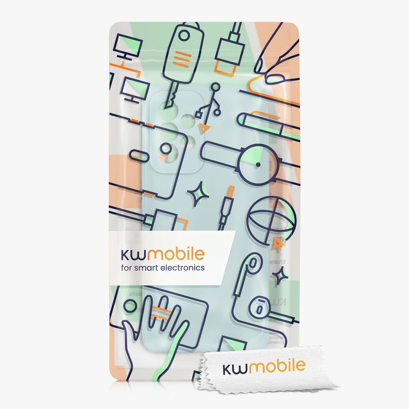 Laptop, Telefoane si Tablete - Telefoane mobile si accesorii - Accesorii Telefoane - Huse telefoane - Husa Kwmobile pentru Samsung Galaxy A53 5G, incarcare wireless, silicon, verde - Infinity.ro