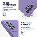 Laptop, Telefoane si Tablete - Telefoane mobile si accesorii - Accesorii Telefoane - Huse telefoane - Husa Kwmobile pentru Samsung Galaxy A53 5G, incarcare wireless, silicon, mov violet - Infinity.ro