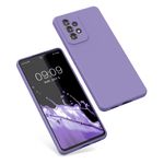 Laptop, Telefoane si Tablete - Telefoane mobile si accesorii - Accesorii Telefoane - Huse telefoane - Husa Kwmobile pentru Samsung Galaxy A53 5G, incarcare wireless, silicon, mov violet - Infinity.ro