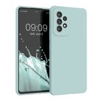 Laptop, Telefoane si Tablete - Telefoane mobile si accesorii - Accesorii Telefoane - Huse telefoane - Husa Kwmobile pentru Samsung Galaxy A53 5G, incarcare wireless, silicon, verde - Infinity.ro