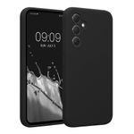 Laptop, Telefoane si Tablete - Telefoane mobile si accesorii - Accesorii Telefoane - Huse telefoane - Husa Kwmobile pentru Samsung Galaxy A54 5G, anti-alunecare, anti-amprenta, silicon, negru - Infinity.ro