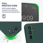 Laptop, Telefoane si Tablete - Telefoane mobile si accesorii - Accesorii Telefoane - Huse telefoane - Husa Kwmobile pentru Samsung Galaxy A54 5G, anti-alunecare, protectie la socuri, silicon, verde - Infinity.ro