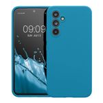 Laptop, Telefoane si Tablete - Telefoane mobile si accesorii - Accesorii Telefoane - Huse telefoane - Husa Kwmobile pentru Samsung Galaxy A54 5G, anti-alunecare, protectie la socuri, silicon, albastru - Infinity.ro