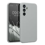 Laptop, Telefoane si Tablete - Telefoane mobile si accesorii - Accesorii Telefoane - Huse telefoane - Husa Kwmobile pentru Samsung Galaxy A54 5G, anti-alunecare, anti-amprenta, silicon, gri - Infinity.ro