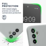 Laptop, Telefoane si Tablete - Telefoane mobile si accesorii - Accesorii Telefoane - Huse telefoane - Husa Kwmobile pentru Samsung Galaxy A54 5G, anti-alunecare, anti-amprenta, silicon, gri - Infinity.ro