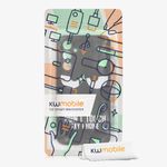 Laptop, Telefoane si Tablete - Telefoane mobile si accesorii - Accesorii Telefoane - Huse telefoane - Husa Kwmobile pentru Samsung Galaxy A54 5G, anti-alunecare, silicon, alb, negru - Infinity.ro