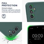 Laptop, Telefoane si Tablete - Telefoane mobile si accesorii - Accesorii Telefoane - Huse telefoane - Husa Kwmobile pentru Samsung Galaxy A54 5G, anti-alunecare, silicon, albastru verzui - Infinity.ro