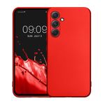 Laptop, Telefoane si Tablete - Telefoane mobile si accesorii - Accesorii Telefoane - Huse telefoane - Husa Kwmobile pentru Samsung Galaxy A54 5G, anti-alunecare, protectie la zgarieturi, silicon, rosu - Infinity.ro