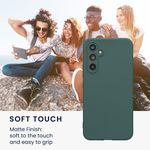 Laptop, Telefoane si Tablete - Telefoane mobile si accesorii - Accesorii Telefoane - Huse telefoane - Husa Kwmobile pentru Samsung Galaxy A54 5G, anti-alunecare, silicon, albastru verzui - Infinity.ro
