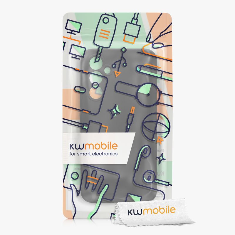 Laptop, Telefoane si Tablete - Telefoane mobile si accesorii - Accesorii Telefoane - Huse telefoane - Husa Kwmobile pentru Samsung Galaxy A54 5G, anti-alunecare, silicon, finisaj mat - Infinity.ro