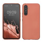 Laptop, Telefoane si Tablete - Telefoane mobile si accesorii - Accesorii Telefoane - Huse telefoane - Husa Kwmobile pentru Samsung Galaxy A54 5G, anti-alunecare, silicon, bronz - Infinity.ro