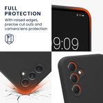 Laptop, Telefoane si Tablete - Telefoane mobile si accesorii - Accesorii Telefoane - Huse telefoane - Husa Kwmobile pentru Samsung Galaxy A54 5G, anti-alunecare, silicon, gri inchis - Infinity.ro