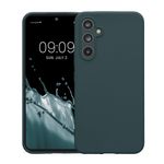 Laptop, Telefoane si Tablete - Telefoane mobile si accesorii - Accesorii Telefoane - Huse telefoane - Husa Kwmobile pentru Samsung Galaxy A54 5G, anti-alunecare, silicon, ardezie inchisa - Infinity.ro