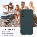 Laptop, Telefoane si Tablete - Telefoane mobile si accesorii - Accesorii Telefoane - Huse telefoane - Husa Kwmobile pentru Samsung Galaxy A54 5G, anti-alunecare, silicon, ardezie inchisa - Infinity.ro