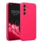 Laptop, Telefoane si Tablete - Telefoane mobile si accesorii - Accesorii Telefoane - Huse telefoane - Husa Kwmobile pentru Samsung Galaxy A54 5G, anti-alunecare, silicon, roz - Infinity.ro