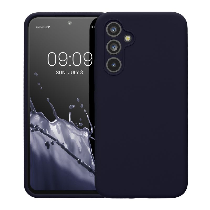 Laptop, Telefoane si Tablete - Telefoane mobile si accesorii - Accesorii Telefoane - Huse telefoane - Husa Kwmobile pentru Samsung Galaxy A54 5G, anti-alunecare, silicon, ocean - Infinity.ro