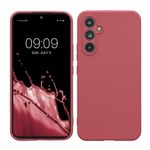 Laptop, Telefoane si Tablete - Telefoane mobile si accesorii - Accesorii Telefoane - Huse telefoane - Husa Kwmobile pentru Samsung Galaxy A54 5G, anti-alunecare, silicon, roz inchis - Infinity.ro