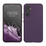 Laptop, Telefoane si Tablete - Telefoane mobile si accesorii - Accesorii Telefoane - Huse telefoane - Husa Kwmobile pentru Samsung Galaxy A54 5G, anti-alunecare, silicon, mov - Infinity.ro