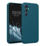 Laptop, Telefoane si Tablete - Telefoane mobile si accesorii - Accesorii Telefoane - Huse telefoane - Husa Kwmobile pentru Samsung Galaxy A54 5G, anti-amprenta, silicon, albastru - Infinity.ro