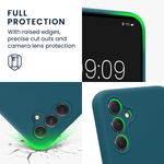 Laptop, Telefoane si Tablete - Telefoane mobile si accesorii - Accesorii Telefoane - Huse telefoane - Husa Kwmobile pentru Samsung Galaxy A54 5G, anti-amprenta, silicon, albastru - Infinity.ro