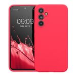 Laptop, Telefoane si Tablete - Telefoane mobile si accesorii - Accesorii Telefoane - Huse telefoane - Husa Kwmobile pentru Samsung Galaxy A54 5G, anti-alunecare, silicon, roz neon - Infinity.ro