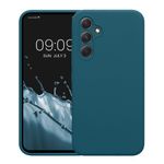 Laptop, Telefoane si Tablete - Telefoane mobile si accesorii - Accesorii Telefoane - Huse telefoane - Husa Kwmobile pentru Samsung Galaxy A54 5G, anti-amprenta, silicon, albastru - Infinity.ro