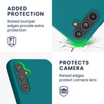Laptop, Telefoane si Tablete - Telefoane mobile si accesorii - Accesorii Telefoane - Huse telefoane - Husa Kwmobile pentru Samsung Galaxy A54 5G, incarcare wireless, TPU, turcoaz - Infinity.ro