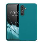 Laptop, Telefoane si Tablete - Telefoane mobile si accesorii - Accesorii Telefoane - Huse telefoane - Husa Kwmobile pentru Samsung Galaxy A54 5G, incarcare wireless, TPU, turcoaz - Infinity.ro