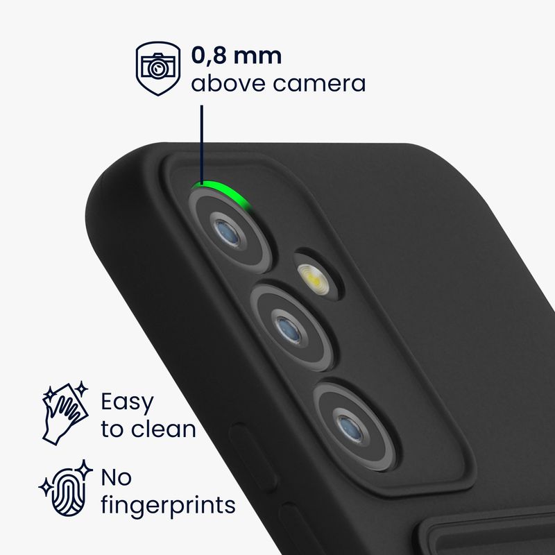 Laptop, Telefoane si Tablete - Telefoane mobile si accesorii - Accesorii Telefoane - Huse telefoane - Husa Kwmobile pentru Samsung Galaxy A54 5G, incarcare wireless, silicon, negru, TPU - Infinity.ro