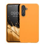Laptop, Telefoane si Tablete - Telefoane mobile si accesorii - Accesorii Telefoane - Huse telefoane - Husa Kwmobile pentru Samsung Galaxy A54 5G, incarcare wireless, TPU, portocaliu - Infinity.ro