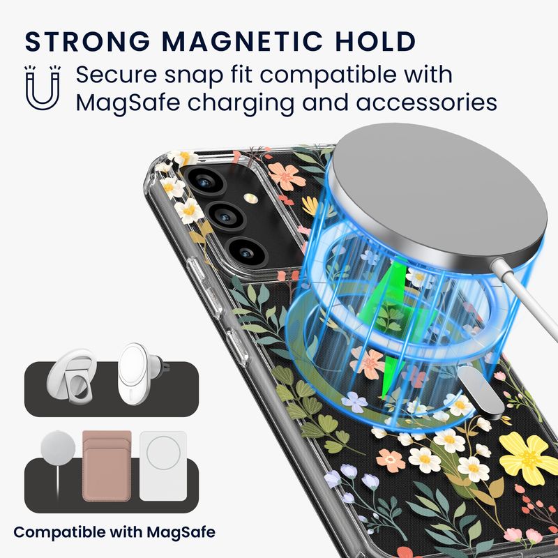 Laptop, Telefoane si Tablete - Telefoane mobile si accesorii - Accesorii Telefoane - Huse telefoane - Husa Kwmobile pentru Samsung Galaxy A54 5G, compatibilitate MagSafe, acril, TPU, transparent - Infinity.ro