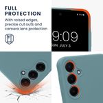 Laptop, Telefoane si Tablete - Telefoane mobile si accesorii - Accesorii Telefoane - Huse telefoane - Husa Kwmobile pentru Samsung Galaxy A55 5G, anti-alunecare, protectie la socuri, silicon, albastru - Infinity.ro