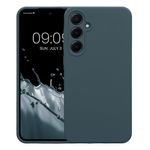 Laptop, Telefoane si Tablete - Telefoane mobile si accesorii - Accesorii Telefoane - Huse telefoane - Husa Kwmobile pentru Samsung Galaxy A55 5G, anti-alunecare, anti-amprenta, silicon, gri - Infinity.ro