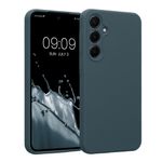 Laptop, Telefoane si Tablete - Telefoane mobile si accesorii - Accesorii Telefoane - Huse telefoane - Husa Kwmobile pentru Samsung Galaxy A55 5G, anti-alunecare, anti-amprenta, silicon, gri - Infinity.ro