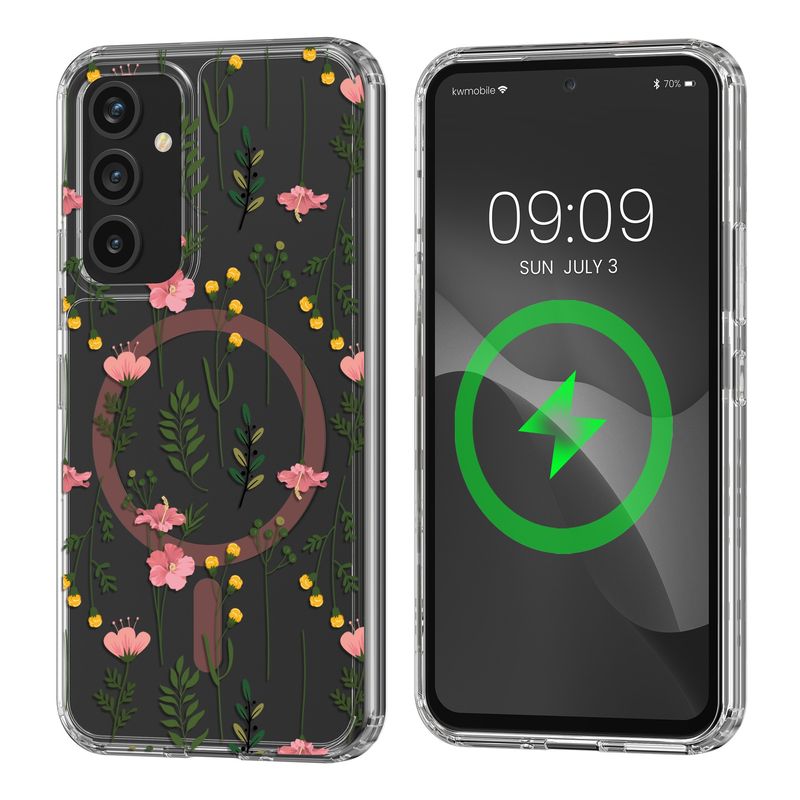 Laptop, Telefoane si Tablete - Telefoane mobile si accesorii - Accesorii Telefoane - Huse telefoane - Husa Kwmobile pentru Samsung Galaxy A54 5G, compatibilitate MagSafe, anti-alunecare, acril, TPU, transparent - Infinity.ro