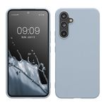 Laptop, Telefoane si Tablete - Telefoane mobile si accesorii - Accesorii Telefoane - Huse telefoane - Husa Kwmobile pentru Samsung Galaxy A54 5G, incarcare wireless, silicon, albastru deschis - Infinity.ro