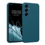 Laptop, Telefoane si Tablete - Telefoane mobile si accesorii - Accesorii Telefoane - Huse telefoane - Husa Kwmobile pentru Samsung Galaxy A55 5G, anti-alunecare, anti-amprenta, silicon, albastru - Infinity.ro