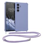 Laptop, Telefoane si Tablete - Telefoane mobile si accesorii - Accesorii Telefoane - Huse telefoane - Husa Kwmobile pentru Samsung Galaxy A54 5G, protectie la socuri, silicon, mov - Infinity.ro