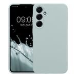 Laptop, Telefoane si Tablete - Telefoane mobile si accesorii - Accesorii Telefoane - Huse telefoane - Husa Kwmobile pentru Samsung Galaxy A55 5G, anti-alunecare, silicon, menta - Infinity.ro