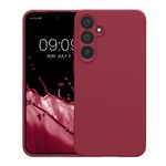 Laptop, Telefoane si Tablete - Telefoane mobile si accesorii - Accesorii Telefoane - Huse telefoane - Husa Kwmobile pentru Samsung Galaxy A55 5G, anti-alunecare, protectie la zgarieturi, silicon, mov - Infinity.ro