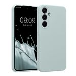 Laptop, Telefoane si Tablete - Telefoane mobile si accesorii - Accesorii Telefoane - Huse telefoane - Husa Kwmobile pentru Samsung Galaxy A55 5G, anti-alunecare, silicon, menta - Infinity.ro