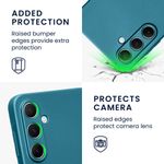 Laptop, Telefoane si Tablete - Telefoane mobile si accesorii - Accesorii Telefoane - Huse telefoane - Husa Kwmobile pentru Samsung Galaxy A55 5G, anti-alunecare, protectie la zgarieturi, silicon, albastru - Infinity.ro