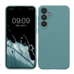 Laptop, Telefoane si Tablete - Telefoane mobile si accesorii - Accesorii Telefoane - Huse telefoane - Husa Kwmobile pentru Samsung Galaxy A55 5G, anti-alunecare, silicon, noapte arctica - Infinity.ro